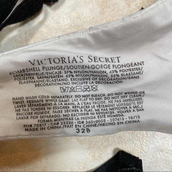 Victorias Secret Bombshell Add 2 Cups Sizes Push Up Bra 32B - Picture 3 of 4